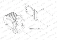 ENGINE | ENGINE, CYLINDER - R15YAV17AA/AF/BA/BF (49RGRCYLINDERHD09RZR170)