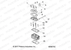 ENGINE | ENGINE, CYLINDER - S20FJB8/FJE8/FJP8 ALL OPTIONS (600675C)