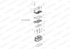 ENGINE | ENGINE, CYLINDER - S20MDX6JSA/6JEA (49SNOWCYLINDER12600IQRCR)