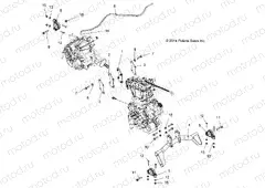 ENGINE | ENGINE, ENGINE and TRANSMISSION MOUNTING - A15DAH57EJ (49ATVENGINEMTG15ACE570)