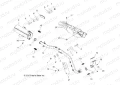 ENGINE | ENGINE, EXHAUST - A11MH50FF (49ATVEXHAUST11SP500)