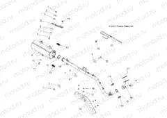 ENGINE | ENGINE, EXHAUST - A13DH50AX/AZ (49ATVEXHAUST12SPTRG500)