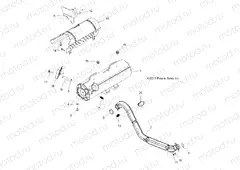 ENGINE | ENGINE, EXHAUST - A13ZN5EAD/K/L/T (49ATVEXHAUST11SPEPS550)