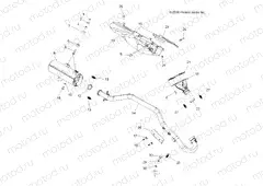 ENGINE | ENGINE, EXHAUST - A15S6A76FA (49ATVEXHAUST116X6)