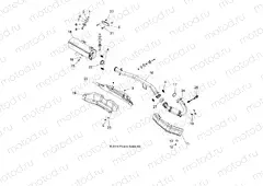 ENGINE | ENGINE, EXHAUST - A15SEB57CA/CJ/SEC57CJ/CA (49ATVEXHAUST15QUAD)