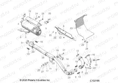 ENGINE | ENGINE, EXHAUST - A20SDE57K5 (C102185)