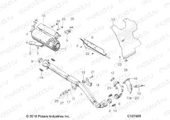 ENGINE | ENGINE, EXHAUST - A20SEF57C1/S57C1/C2/C5/C9/CK/CY/F1/F2