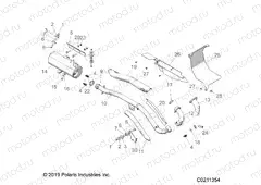 ENGINE | ENGINE, EXHAUST - A20SEG57A1/A4/A7/A9