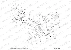 ENGINE | ENGINE, EXHAUST - A20SEG57A1/A4/A7/A9