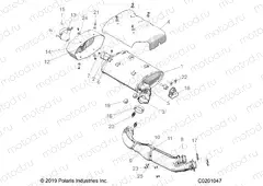 ENGINE | ENGINE, EXHAUST - A20SGE95AK (C0201047)