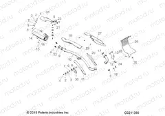 ENGINE | ENGINE, EXHAUST - A20SWE57A1/3A1 (C0211355)