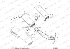 ENGINE | ENGINE, EXHAUST - A20SXD95A9/E95AG (C102003)