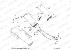ENGINE | ENGINE, EXHAUST - A20SXD95A9/E95AG/CAG (C102151)