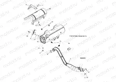 ENGINE | ENGINE, EXHAUST - A20SXN85A8 (100600)