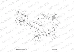 ENGINE | ENGINE, EXHAUST - A22SJE57AX/BX (C0211354-1)