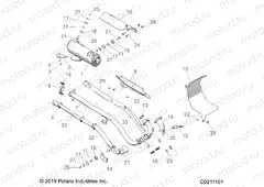 ENGINE | ENGINE, EXHAUST - A23SDE57P4 (C0211101)