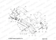 ENGINE | ENGINE, EXHAUST - A23SEA57F1/T57C1/C2/F1 (C0211393)