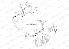 ENGINE | ENGINE, EXHAUST - D131D9JDJ/1L9JDJ/2M9JDJ (49BRUTUSEXHAUST13)