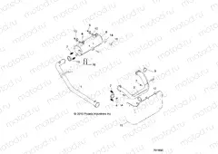 ENGINE | ENGINE, EXHAUST - D18B3/4PD1AJ (701690)