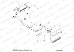 ENGINE | ENGINE, EXHAUST - D20BEPD4B4 (C700432)