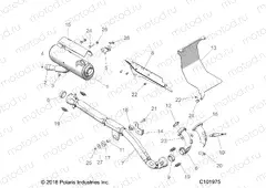 ENGINE | ENGINE, EXHAUST EVAP - A20SDE57B4 (C101975)