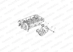 ENGINE | ENGINE, EXHAUST MANIFOLD w/FRONT OUTLET - R16RVAD1A1 (49RGREXHSTMFLD15DSL)