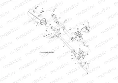 ENGINE | ENGINE, EXHAUST - R13RH76AG/AH/AN (49RGREXHAUST13800MID)