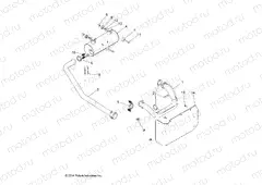 ENGINE | ENGINE, EXHAUST - R151DPD1AA/2D (49BRUTUSEXHAUST15)