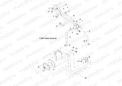 ENGINE | ENGINE, EXHAUST - R15YAV17AA/AF/BA/BF (49RGREXHAUST10RZR170)