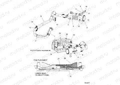 ENGINE | ENGINE, EXHAUST - R17RTED1F1/SD1C1 (701677)