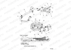 ENGINE | ENGINE, EXHAUST - R17RVAD1A1 (701553)