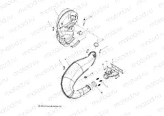 ENGINE | ENGINE, EXHAUST - S20DDL8PS ALL OPTIONS (49SNOWEXHAUST15PROS)