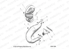 ENGINE | ENGINE, EXHAUST - S20EDP8PS ALL OPTIONS (C601356)