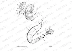 ENGINE | ENGINE, EXHAUST - S21EEF6PSL/PEL (600038)