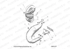 ENGINE | ENGINE, EXHAUST - S21EKL6PS/6PE ALL OPTIONS (C601277)