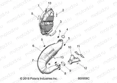ENGINE | ENGINE, EXHAUST - S22TDL8RS/8RE ALL OPTIONS (600958C)