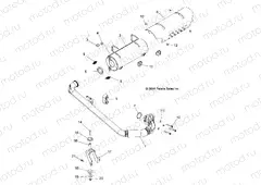 ENGINE | ENGINE, EXHAUST SYSTEM - A15DAA57EJ/EH/EEK (49ATVEXHAUST15ACE570)