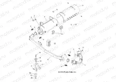 ENGINE | ENGINE, EXHAUST SYSTEM - A15DAH32EJ (49ATVEXHAUST14325)