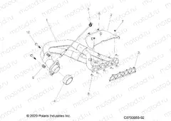 ENGINE | ENGINE, EXHAUST SYSTEM, HEADPIPE AND RELATED - Z22RME2KAG/BG/K2KAN/BNZ22RME2KAG/BG/K2KAN/BN/V2KAN/BN (C0703055-02)