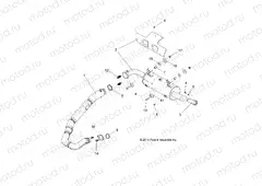 ENGINE | ENGINE, EXHAUST SYSTEM - R15RMA32FA (49RGREXHAUST15325)