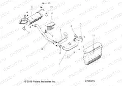 ENGINE | ENGINE, EXHAUST SYSTEM - R20RRED4F1/N1/SD4C1 (C700415)
