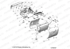 ENGINE | ENGINE, EXHAUST SYSTEM - R21RRM99AG (C700127)