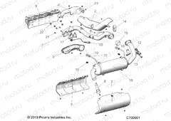 ENGINE | ENGINE, EXHAUST SYSTEM - R21T6U99AP/AG/BP/BG (C700601)