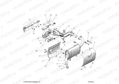 ENGINE | ENGINE, EXHAUST SYSTEM - R22RSX99A9 (C701419)