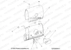 ENGINE | ENGINE, EXHAUST SYSTEM, SILENCER AND RELATED - Z23RMD2KAK/AJ/BK/BJ (C0703055-01)