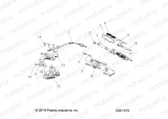 ENGINE | ENGINE, EXHAUST VALVE ASM. AND ACTUATOR - S22TDL8RS/8RE ALL OPTIONS (C601475)