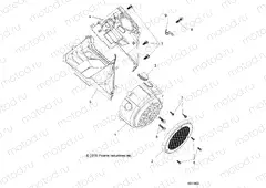 ENGINE | ENGINE, FAN COVER AND SHROUD COMP - A23HZB15A1/A4/B1/B4 (101163)