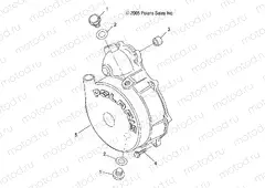 ENGINE | ENGINE, FLYWHEEL COVER - A09MN50ET (4999202119920211D14)