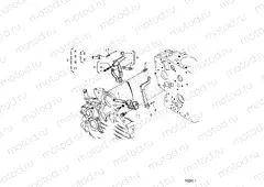 ENGINE | ENGINE, FORK LEVER (GOVERNOR) - D20BBPD4B4/APD4B4 (702611)