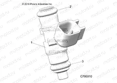 ENGINE | ENGINE, FUEL INJECTOR - R23MAE57DX (C700310)